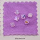 Preciosa Bicone Bead Rose Opal AB