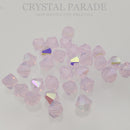 Preciosa Bicone Bead Rose Opal AB
