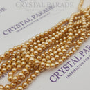 Preciosa Round Pearls - Gold