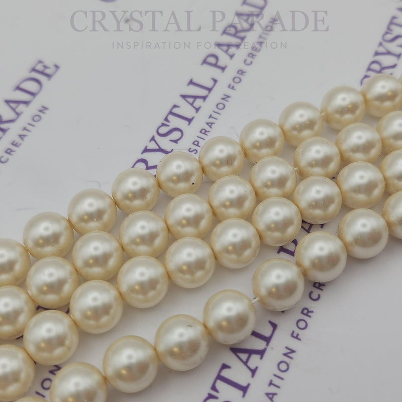 Preciosa Round Pearl White