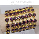 Preciosa Cupchain Gold Setting - Amethyst SS29 - 50cm
