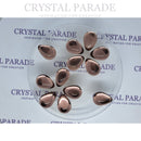 Preciosa 18x13mm Pearshape Cabochons - Light Amethyst
