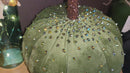 Hand Embellished Plush Pumpkins - Set of 3 - Winter Nights
