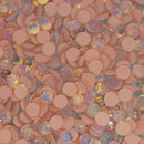 Luna Non Hotfix Rhinestones - Peach Mocha Opal
