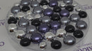 Zodiac Flatback Pearl Mix - Little Purple Corvette x50pcs