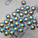 Preciosa Hotfix Crystals Viva12 - Gold Beryl AB