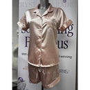 Crystal Parade Pink Shorts Pyjama Set with Cowboy Theme - Medium