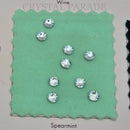 Preciosa Hotfix Crystals Viva12 - Silver Aquamarine