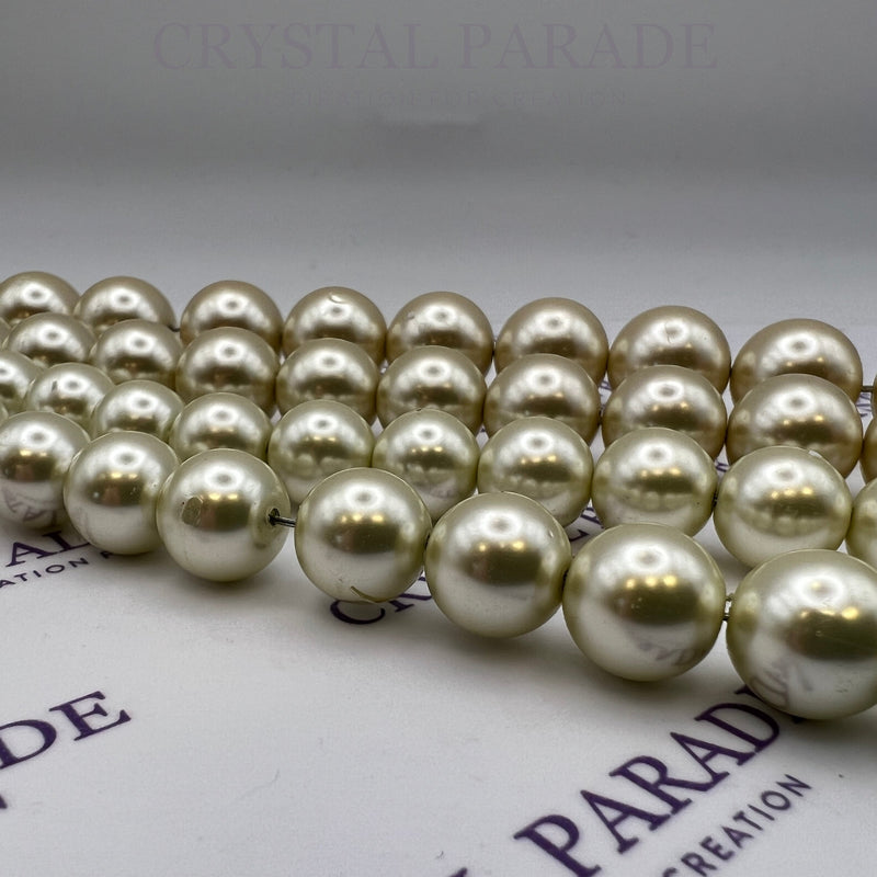 Preciosa Vintage Round Pearls - Ivory