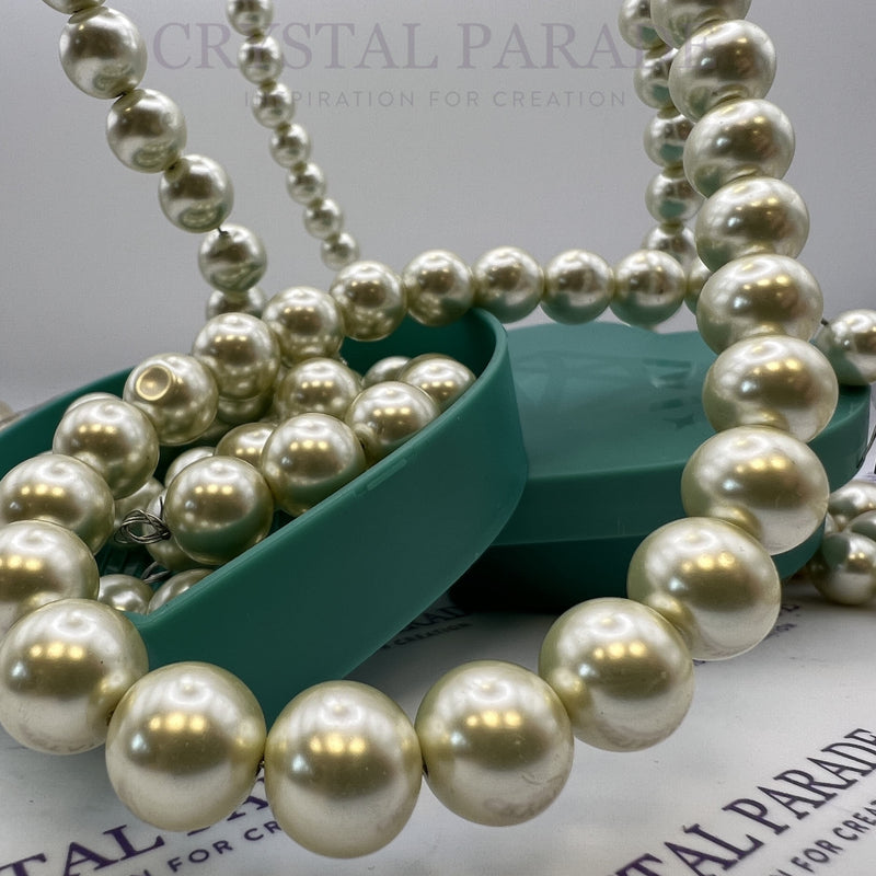 Preciosa Vintage Round Pearls - Ivory