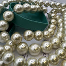 Preciosa Vintage Round Pearls - Vanilla