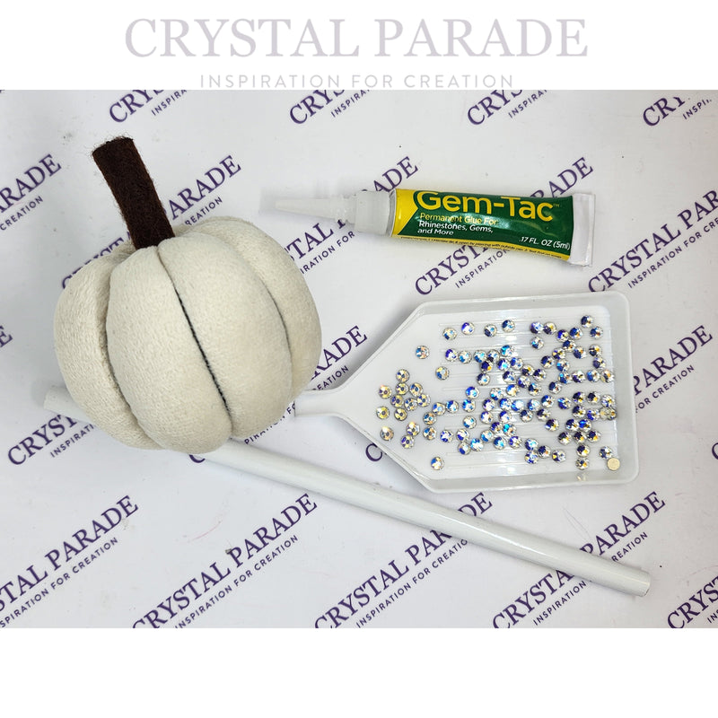 Zodiac Pumpkin Blinging Kit - Ghostly White