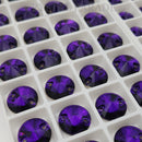 Zodiac Crystal Rivoli Sew on Stone - Pure Purple