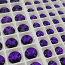 Zodiac Crystal Rivoli Sew on Stone - Pure Purple