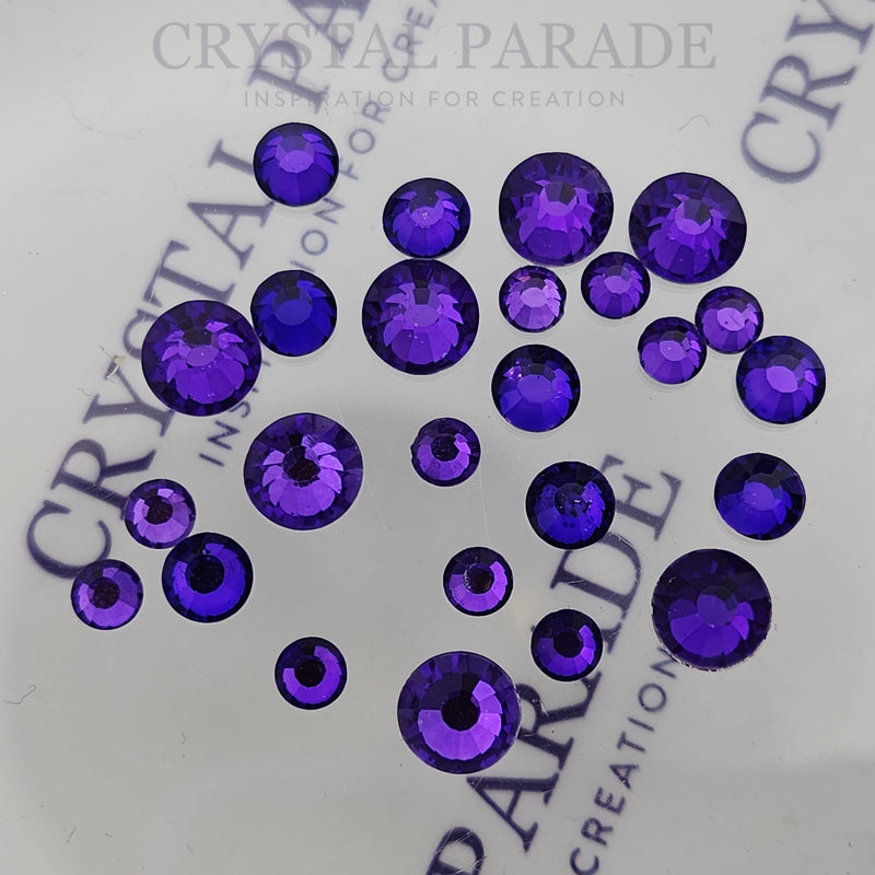 Luna Non Hotfix Rhinestones - Pure Purple