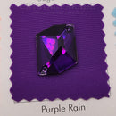 Zodiac Crystal Cosmic Sew on Stone - Pure Purple