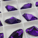Zodiac Crystal Galactic Sew on Stone - Pure Purple