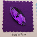 Zodiac Crystal Navettes Sew on Stone - Pure Purple