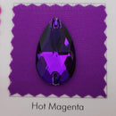 Zodiac Crystal Peardrop Sew on Stone - Pure Purple