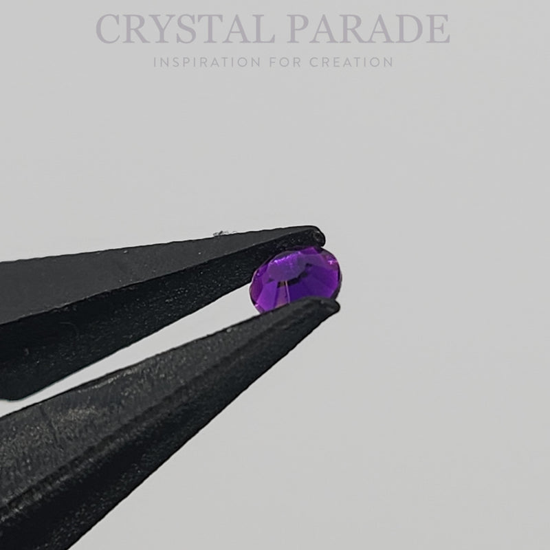 Zodiac Crystals Mixed Sizes Pack of 200 - Grape Purple