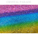 Self Adhesive Rhinestone Sheet SS8 (2.7mm) Rainbow - 24cm x 39cm