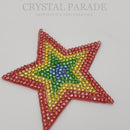 Zodiac Hotfix Crystal Iron on Transfers - Star