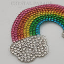 Zodiac Hotfix Crystal Iron on Transfer - Rainbow