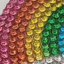 Zodiac Hotfix Crystal Iron on Transfer - Rainbow