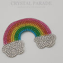Zodiac Hotfix Crystal Iron on Transfer - Rainbow