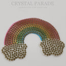 Zodiac Hotfix Crystal Iron on Transfer - Rainbow