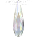 Swarovski 10 x 2.8mm Non Hot Fix Raindrop - Pack of 4 AB