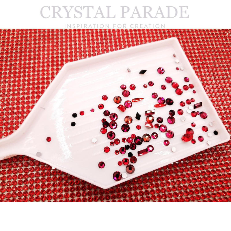 Preciosa & Swarovski Crystal Mix Pack of 100 - Red Hot Devil
