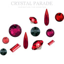 Preciosa & Swarovski Crystal Mix Pack of 100 - Red Hot Devil