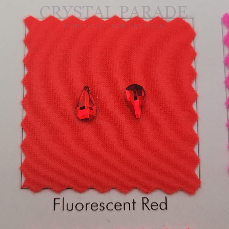 Zodiac Slim Peardrop Shape Red 5x8mm - Pack of 20