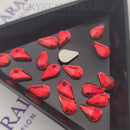 Zodiac Slim Peardrop Shape Red 5x8mm - Pack of 20