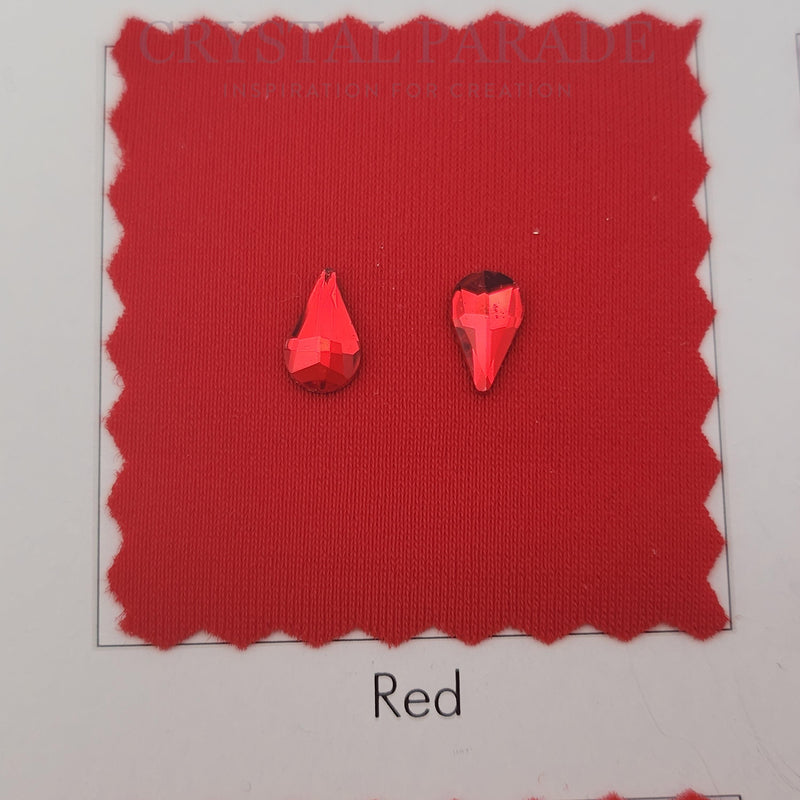 Zodiac Slim Peardrop Shape Red 5x8mm - Pack of 20
