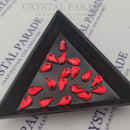 Zodiac Slim Peardrop Shape Red 5x8mm - Pack of 20