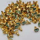 Preciosa Rivet with Maxima Crystal - Chrysolite