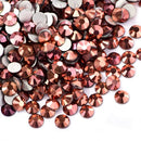 Luna Non Hotfix Rhinestones SS3 (1.5mm) Pack of 100 - Rose Gold