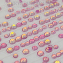 Zodiac Crystals Mixed Sizes Pack of 200 - Rose Mocha Opal