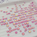 Zodiac Crystals Mixed Sizes Pack of 200 - Rose Mocha Opal