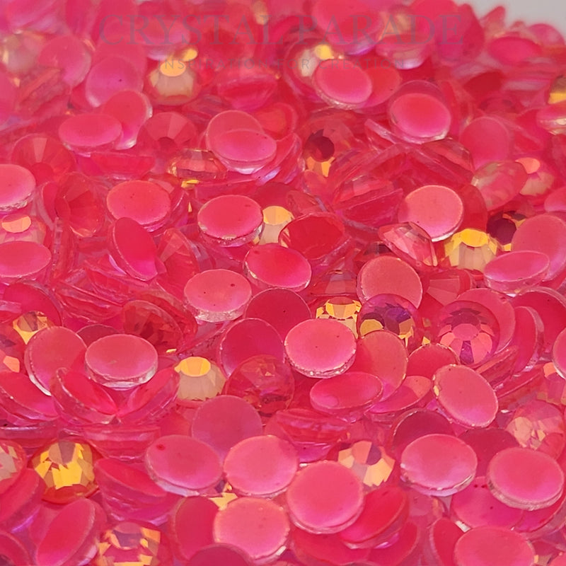 Zodiac Non Hotfix Crystals - Rose Neon Opal