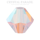 Preciosa Bicone Bead Rose Opal AB 2X
