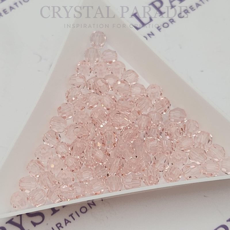Preciosa Round Bead - Light Rose