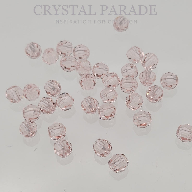 Preciosa Round Bead - Light Rose