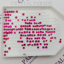 Zodiac Crystals Mixed Sizes Pack of 200 - Ruby