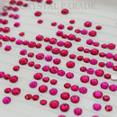 Zodiac Crystals Mixed Sizes Pack of 200 - Ruby