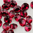 Swarovski 1028 Pointy Back Round Chaton Various Sizes - Ruby