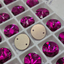 Zodiac Crystal Rivoli Sew on Stone - Ruby