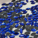 Zodiac Hotfix Navette Shape 4x8mm Sapphire - Pack of 20